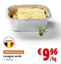 Colruyt Lasagne verde aanbieding