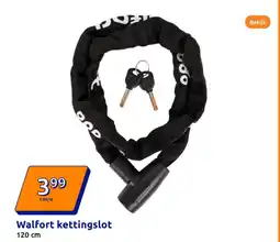 Action Walfort kettingslot 120 cm aanbieding