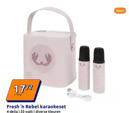 Action Fresh 'n Rebel karaokeset aanbieding