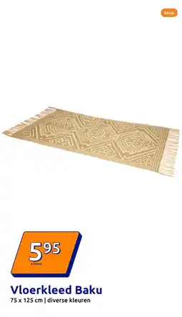 Action Vloerkleed Baku aanbieding