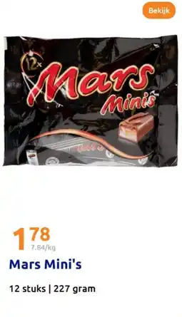 Action Mars Mini's aanbieding
