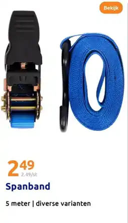 Action Spanband aanbieding