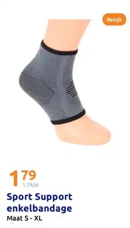 Action Sport Support enkelbandage aanbieding