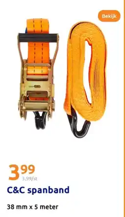Action C&C spanband aanbieding