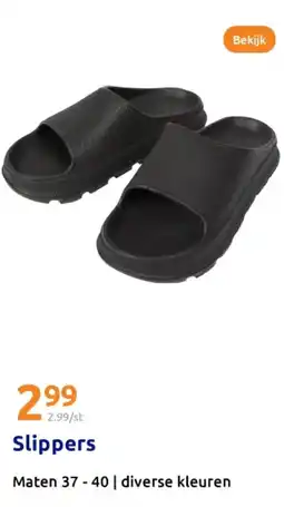 Action Slippers aanbieding