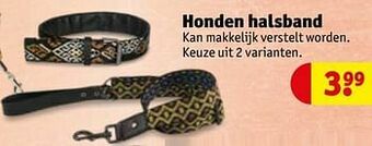 Kruidvat Honden halsband aanbieding