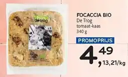 Alvo Focaccia bio aanbieding