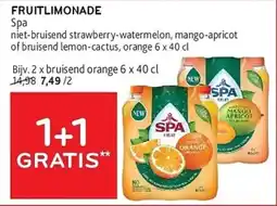 Alvo Fruitlimonade Spa aanbieding