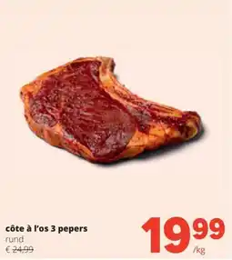 Spar Côte à l'os 3 pepers aanbieding