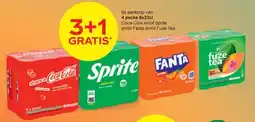 Spar Coca Cola en/of Sprite en/of Fanta en/of Fuze Tea aanbieding
