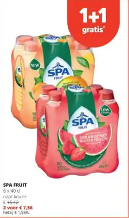 Spar Spa fruit aanbieding