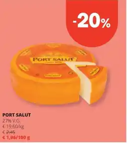 Spar Port salut aanbieding