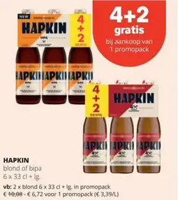 Spar Hapkin blond of bipa aanbieding