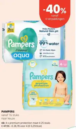 Spar Pampers aanbieding