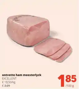 Spar Ontvette ham meesterlyck aanbieding