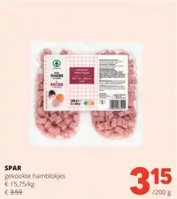 Spar SPAR gekookte hamblokjes aanbieding