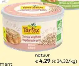 Bio Planet Tartex natuur aanbieding