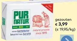 Bio Planet Pur Natur gezouten aanbieding