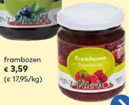 Bio Planet 't Vlierbos frambozen aanbieding