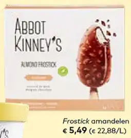 Bio Planet Abbot Kinney's Frostick amandelen aanbieding