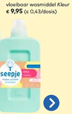 Bio Planet Seepje vloeibaar wasmiddel Kleur aanbieding