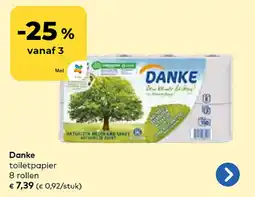 Bio Planet Danke toiletpapier aanbieding