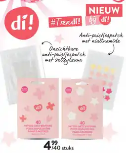 Di Anti-puistjespatch met niacinamide aanbieding