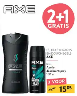 Di Axe Apollo deodorantspray aanbieding