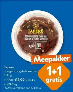 OKay Tapero zongedroogde tomaten 150 g aanbieding