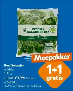 OKay Boni Selection veldsla 150 g aanbieding