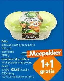 OKay Délio kipsalade met groene pesto aanbieding
