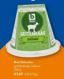 OKay Boni Selection geitenkaas natuur 150 g aanbieding