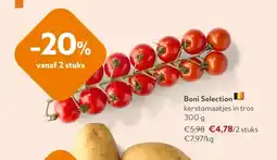 OKay Boni Selection kerstomaatjes in tros 300 g aanbieding