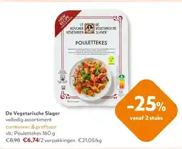 OKay De Vegetarische Slager Poulettekes 160 g aanbieding