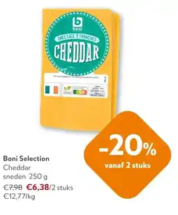 OKay Boni Selection Cheddar sneden 250 g aanbieding