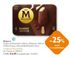 OKay Magnum Classic 4 x 100 ml aanbieding