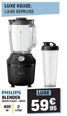 Electro Depot Philips BLENDER HR2291/41 DAILY aanbieding