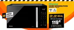 Electro Depot Hisense COMBI MICROGOLFOVEN H23MOBS5HC aanbieding