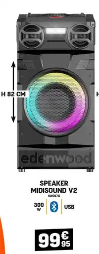 Electro Depot SPEAKER MIDISOUND V2 aanbieding