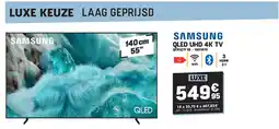 Electro Depot Samsung QLED UHD 4K TV QE55Q7F BE aanbieding