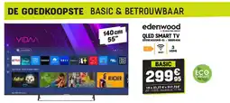 Electro Depot Edenwood QLED SMART TV ED55EA02UHD-EL aanbieding