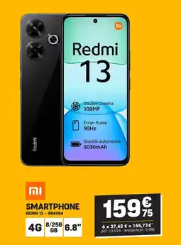 Electro Depot Mi SMARTPHONE REDMI 13 aanbieding