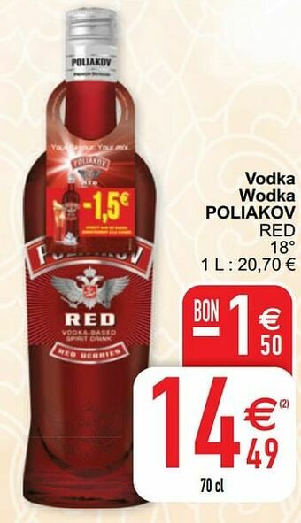 Vodka wodka poliakov red