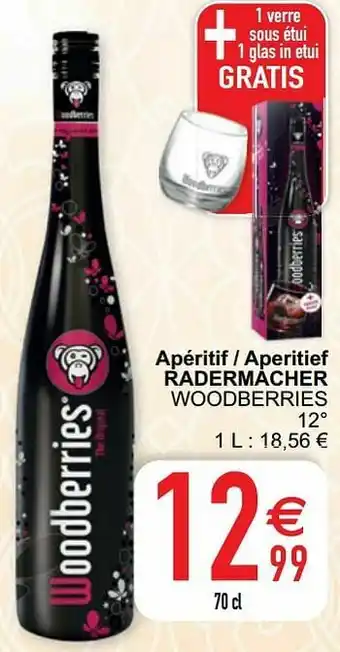 Apéritif - aperitief radermacher woodberries