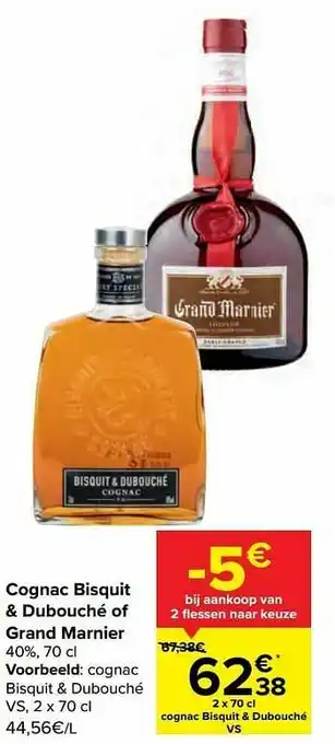 Cognac bisquit + dubouché