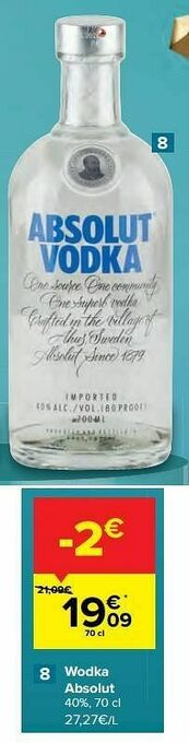 Wodka absolut