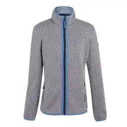 Decathlon Dames Elzie Full Zip Fleecejack (Marine) aanbieding