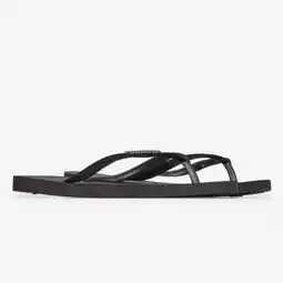 Decathlon Flip-flops Havaianas Model Slim Glitter Ii Kleur Zwart aanbieding