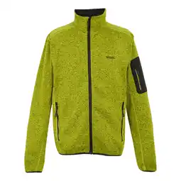 Decathlon Heren Newhill Marl Full Zip Fleecejack (Grenoble groen) aanbieding