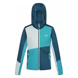 Decathlon Dames Walbury VII Marl Full Zip Fleecejack (Marokkaans blauw/Tahoe blauw) aanbieding